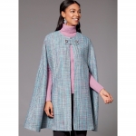 Выкройка: Misses` Capes with Button Closure, Kwik Sew K4224 