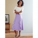 Выкройка: Misses` Skirt, Butterick B6772 