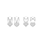 Simplicity Sewing Pattern Misses` and Women`s Swimsuits by Maddie Flanigan, SS9609AA (All Sizes in One Envelope) 
