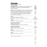 Simplicity Sewing Pattern S9499 18` Doll Clothes 