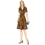 Выкройка: Misses` Dress, Butterick B6706 