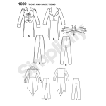 Men`s Cosplay Costumes, Simplicity Pattern #1039 
