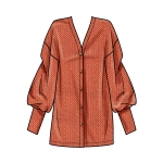 Швейные выкройки Simplicity S9373 Misses` Knit Cardigans, A (XXS-XS-S-M-L-XL-XXL) 