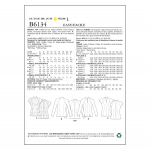 Выкройка: Misses` Top, Butterick B6134 