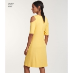 Naiste kleidid, suurused: A (XS-S-M-L-XL), Simplicity Pattern #8595 