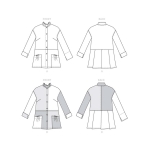 Naiste särk, Butterick B6689 