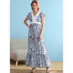 Выкройка: Misses` Dresses, Butterick B6728 