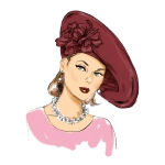 Simplicity lõikekomplekt S9834 MISSES` HATS IN FIVE STYLES, SS9834OS 