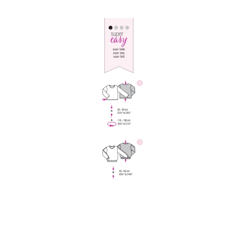 Pluus Nr. 36-46, Burda Style Nr. 6355 