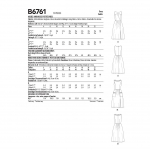 Выкройка: Misses` & Misses` Petite Dress, Butterick B6761 