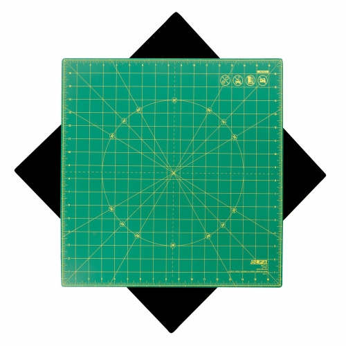 Универсальный поворотный непрорезаемый коврик 12` x 12` (30 х 30 см), OLFA RM-12S (Japan) 