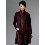 Выкройка: Misses` Coat Dress, Butterick B6254 