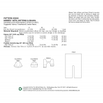 Mütsid, käpikud ja sall, Kwik Sew K3543 