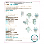 Pehmed mänguloomad, Kwik Sew K0266 
