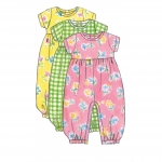 Выкройка: Beebide` Dress, Jumper, Romper, Jumpsuit, Panties, Hat and Bag, Butterick B5624 