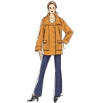 Ompelukaavat: Misses`, sizes: Women`s Outerwear, Butterick B6721 