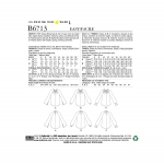 Ompelukaavat: Misses` Top, Butterick B6713 