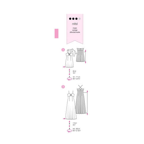 Kleit Nr.32-42, Burda Style Nr.6537 