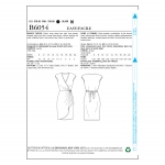 Выкройка: Misses` Dress, Butterick B6054 