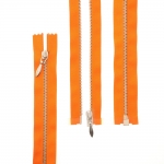 65 cm Open end Metal Zippers, zip fasteners, member width: 4 mm 