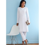 Ompelukaavat: Misses` Jacket, Coat, Top & Pants, Butterick B6740 