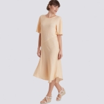 Naiste kleit käiste, pikkuste ja kanga variatsioonidega, Simplicity Pattern #S9099 