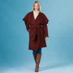 Misses` Wrap Coats, Sizes: 6-8-10-12-14, Simplicity Pattern #S8990 