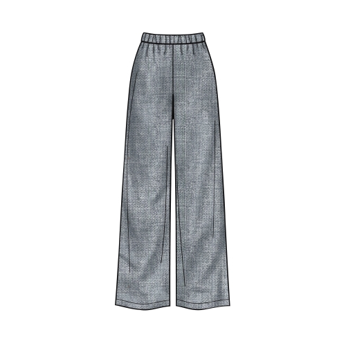 Naiste topid ja jakk lõikehäki võimalustega, Simplicity Pattern #S8993 