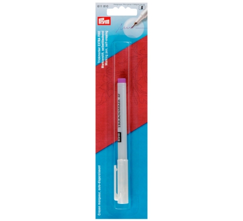 Violetne Isekaduva ekstra peene jäljega marker, Self-erasing Violet Marking Pen, Prym 611 810 