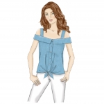 Выкройка: Misses` Top, Butterick B6562 