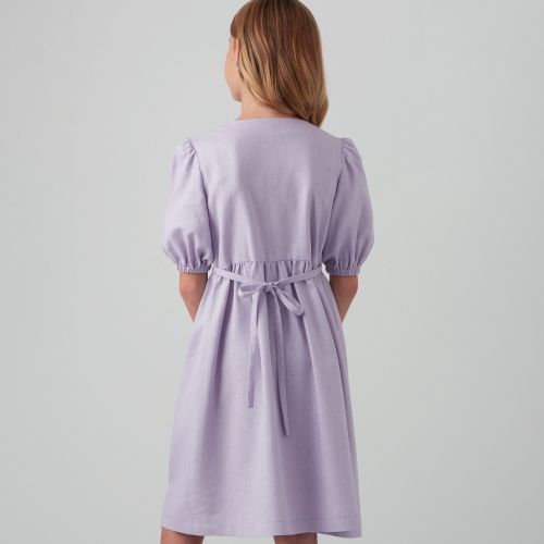 Simplicity lõikekomplekt S9281 GIRLS` DRESS, TOP, PANTS, SS9281A, Suurused: A (7-8-10-12-14) 
