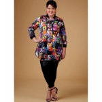 Выкройка: Misses`, Women`s Shirt, Butterick B6635 