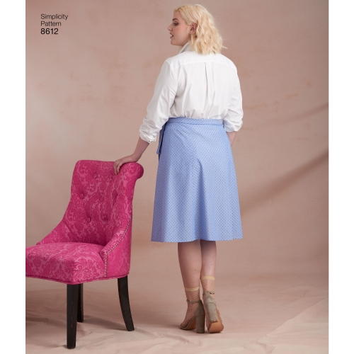Naiste lihtsad hõlmikseelikud, autor Ashley Nell Tiption, Simplicity Pattern # 8612 