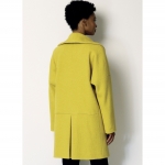 Выкройка: Misses` Drop-Shoulder, Shawl Collar Coat with In-Seam Pockets, Butterick B6423 