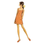 Simplicity Sewing Pattern Misses` Vintage Jiffy Dress, SS9594 