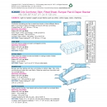 Выкройка: Crib Comforter, Skirt, Fitted Sheet, Bumper Pad & Diaper Stacker, Kwik Sew K3685 