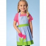 Выкройка: Misses`/Girls`/Dolls` Aprons, Kwik Sew K4105 