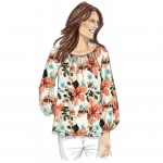 Выкройка: Misses` Gathered, Raglan Sleeve Tops, Butterick B6455 