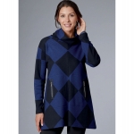 Выкройка: Misses` Tunic, Butterick B6634 