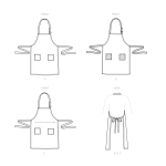 Швейные выкройки Simplicity S9411 Children`s and Misses` Aprons, A (S - L / S - L) 