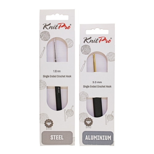 Crochet Hooks KnitPro Plastic free packing