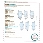 Выкройка: Quilted Pot Holders, Kwik Sew K0238 
