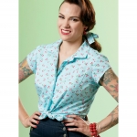 Выкройка: Misses` Top, Butterick B6563 