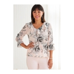 Выкройка: Misses` & Women`s Top, Butterick, B6814 