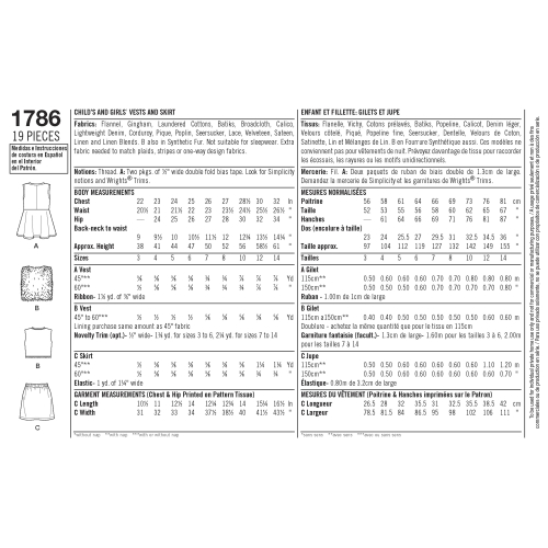 Õpi Õmblemist: Laste ja tüdrukute spordiriiete, Simplicity Pattern #1786 
