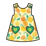 Швейные выкройки Simplicity S9318 Toddlers` Tent Tops, Dresses, and Shorts, CCB(1-2-3-4) 