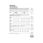 Simplicity lõikekomplekt S9436 Adults` and Children`s Aprons 