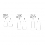 Выкройка: Misses`, sizes: Misses` Petite Skirt, Butterick B5431 