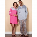 Выкройка: Misses`, sizes: Men`s, sizes: Childrens`, sizes: Boys`, sizes: Girls` Top, Tunic, Shorts and Pants, Butterick B6531OSZ 