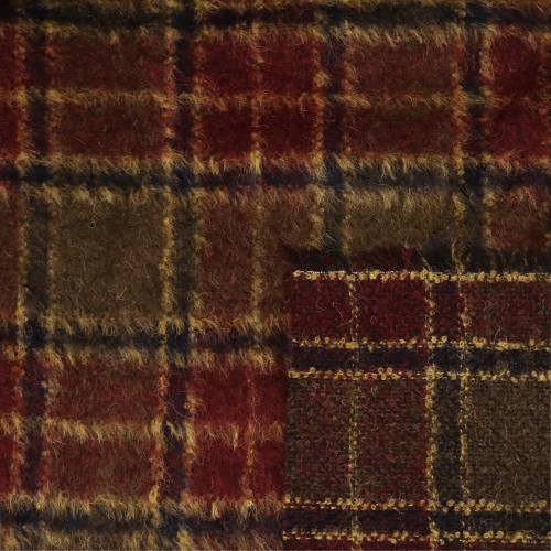 Ruudumustriga, villasegu (virgin wool), kostüümikangas, 157cm, 12679, Soodushind! 
